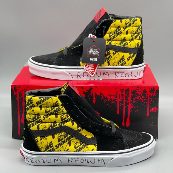 Vans Sk8-Hi x House of Terror The Shining Size 5 Women NEW - Picture 4 of 11